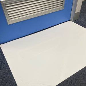 SIMAT clean mats with adhesive sheets for trapping dirt and dust in cleanrooms, laboratories, and controlled environments